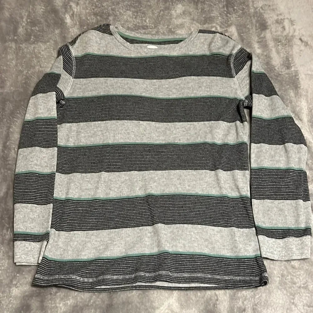 Old Navy Boy’s Long Sleeve Waffle Shirt